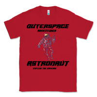 Red Outer Space Adventurer Astronaut Classic Tee - Bettercallsaul