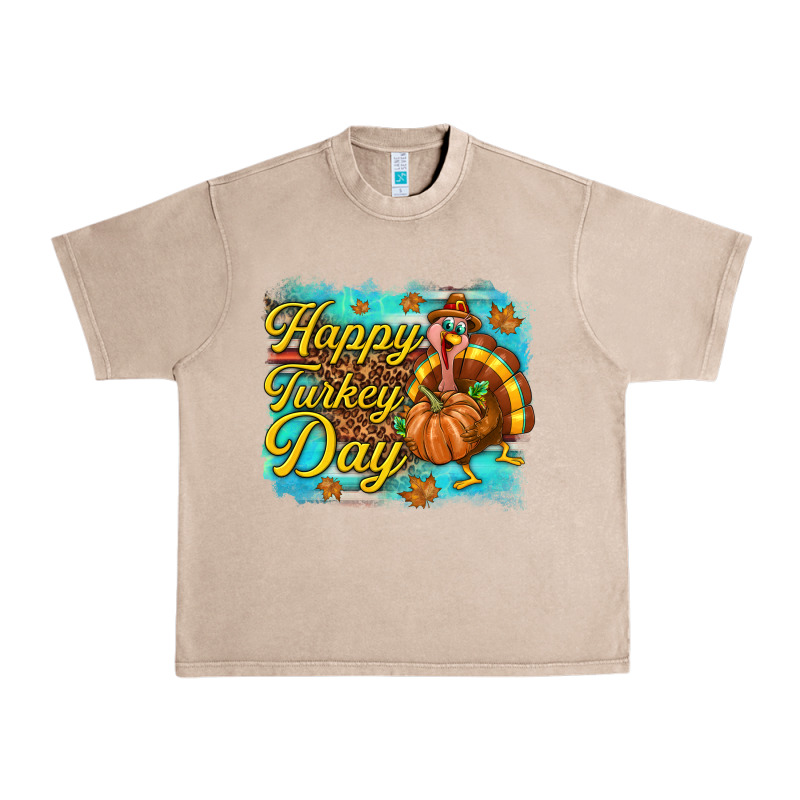 Happy Turkey Day Urban Heavy Tee by texasbilliewilder | Teevron