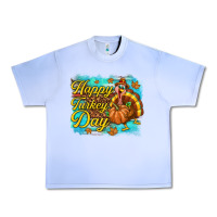 Grape Ice Happy Turkey Day Urban Heavy Tee - texasbilliewilder