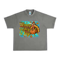 Tornado Happy Turkey Day Urban Heavy Tee - texasbilliewilder