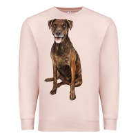 Pale Pink plott hound Premium Sweatshirt - LillyAllenDesigns