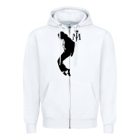 White mj, dance Zipper Hoodie - tuanDangUi