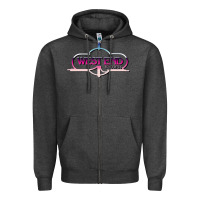 Charcoal Heather west end records Zipper Hoodie - tuanDangUi
