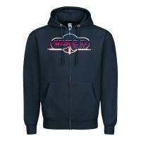 Navy west end records Zipper Hoodie - tuanDangUi