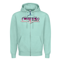 West End Records Zipper Hoodie | Teevron