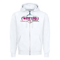 White west end records Zipper Hoodie - tuanDangUi