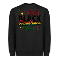 Black It's the black excellence for me Heavyweight Sweatshirt - FaDigitalArtStudio