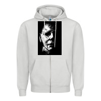 Dove Grey michael, myers, halloween Zipper Hoodie - tuanDangUi