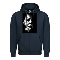 Navy michael, myers, halloween Zipper Hoodie - tuanDangUi