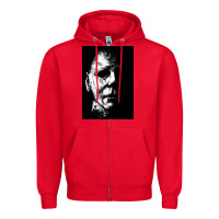 Red michael, myers, halloween Zipper Hoodie - tuanDangUi