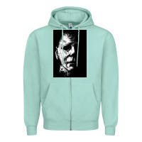 Seafoam michael, myers, halloween Zipper Hoodie - tuanDangUi