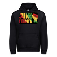Black juneteenth Urban Hoodie - BarkalooDesign