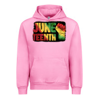 Fuchsia Pink juneteenth Urban Hoodie - BarkalooDesign