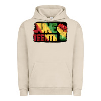 Pigment French Oak juneteenth Urban Hoodie - BarkalooDesign