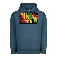 Pigment Midnight Navy juneteenth Urban Hoodie - BarkalooDesign
