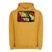 Pigment Peanut Butter juneteenth Urban Hoodie - BarkalooDesign