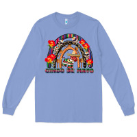 Colony Blue cinco de mayo rainbow Long Sleeve Tee - CowGirlArtShop