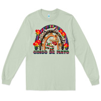 Matcha cinco de mayo rainbow Long Sleeve Tee - CowGirlArtShop