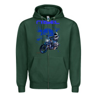 Sports Green cmx 1100 rebel custom Zipper Hoodie - tuanDangUi