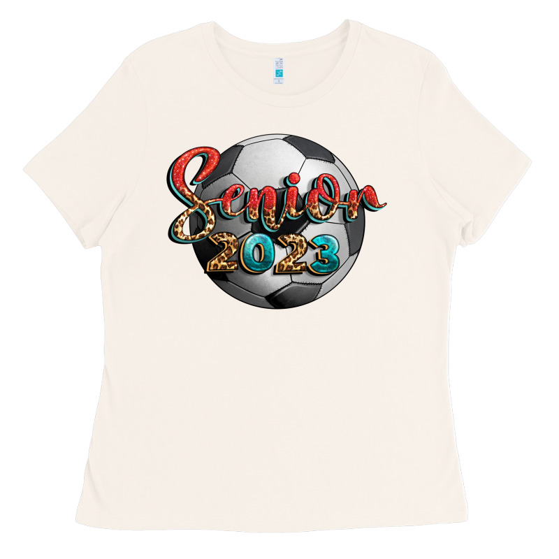 Soccer Senior 2023 Ladies Tee by BundleAndBundleShop | Teevron