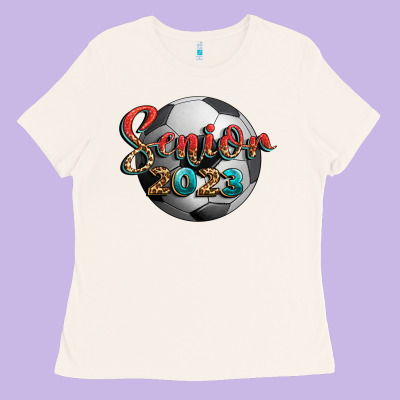 Soccer Senior 2023 Ladies Tee Designed By Bundleandbundleshop