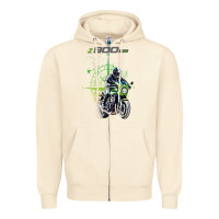 Sandshell kawa cafe racer z 9 rs 900 Zipper Hoodie - tuanDangUi