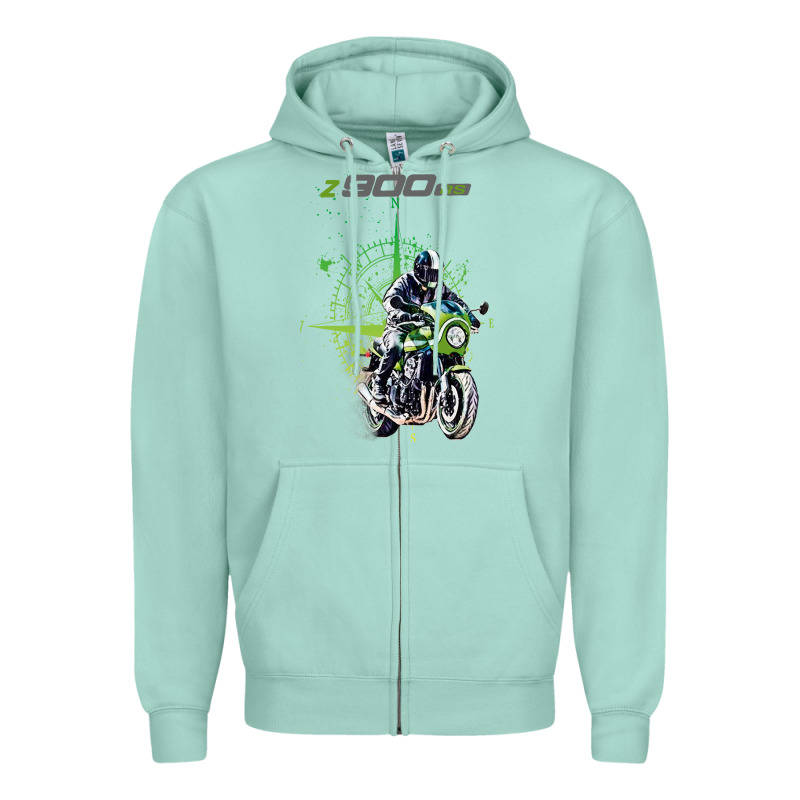 Kawa Cafe Racer Z 9 Rs 900 Zipper Hoodie by tuanDangUi | Teevron