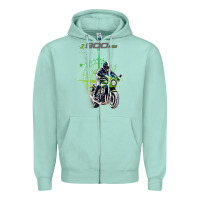Seafoam kawa cafe racer z 9 rs 900 Zipper Hoodie - tuanDangUi