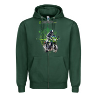 Sports Green kawa cafe racer z 9 rs 900 Zipper Hoodie - tuanDangUi