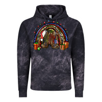 Cloud Black Army Christmas rainbow Vintage Hoodie - NancyCooperArtShop