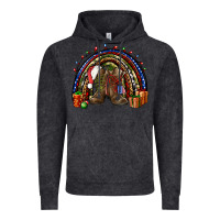 Army Christmas Rainbow Vintage Hoodie | Teevron