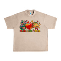French Oak Peace love tacos Urban Heavy Tee - NancyCooperArtShop