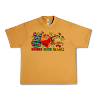 Peanut Butter Peace love tacos Urban Heavy Tee - NancyCooperArtShop