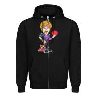 Black ben stiller   white goodman Zipper Hoodie - tuanDangUi