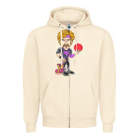 Sandshell ben stiller   white goodman Zipper Hoodie - tuanDangUi
