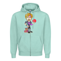 Seafoam ben stiller   white goodman Zipper Hoodie - tuanDangUi