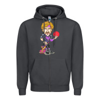 Smoke ben stiller   white goodman Zipper Hoodie - tuanDangUi