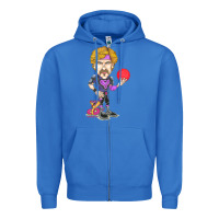 True Royal ben stiller   white goodman Zipper Hoodie - tuanDangUi