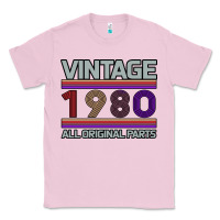 Bubblegum Pink Vintage 1980 Birthday Classic Tee - Bettercallsaul