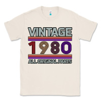Natural Vintage 1980 Birthday Classic Tee - Bettercallsaul