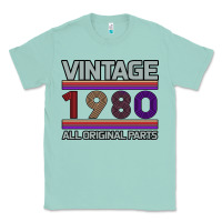Seafoam Vintage 1980 Birthday Classic Tee - Bettercallsaul