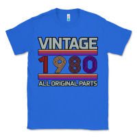 True Royal Vintage 1980 Birthday Classic Tee - Bettercallsaul