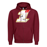 Burgundy toprak razgatlioglu race number 1 2022 white Zipper Hoodie - tuanDangUi