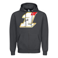 Smoke toprak razgatlioglu race number 1 2022 white Zipper Hoodie - tuanDangUi