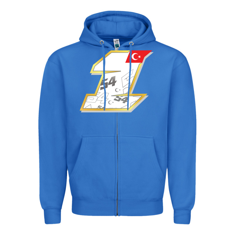 Toprak Razgatlioglu Race Number 1 2022 White Zipper Hoodie by tuanDangUi | Teevron