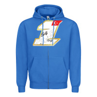 True Royal toprak razgatlioglu race number 1 2022 white Zipper Hoodie - tuanDangUi