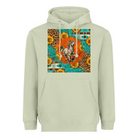 Matcha western percheron horse Heavyweight Hoodie - LillyAllenDesigns