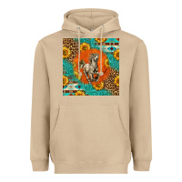 Mushroom western percheron horse Heavyweight Hoodie - LillyAllenDesigns