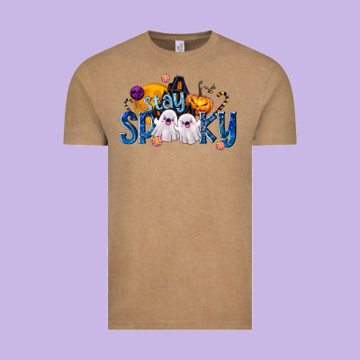 Stay Spooky Vintage Tee Designed By Texasbilliewilder