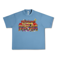 Pebble Blue Mexican Mom Urban Heavy Tee - NancyCooperArtShop